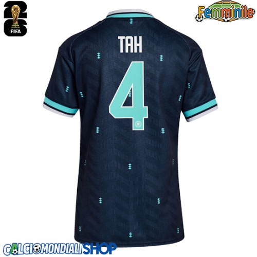 Maglie da calcio Germania Jonathan Tah #4 Seconda Maglia Femminile Mondiali 2026  Manica Corta